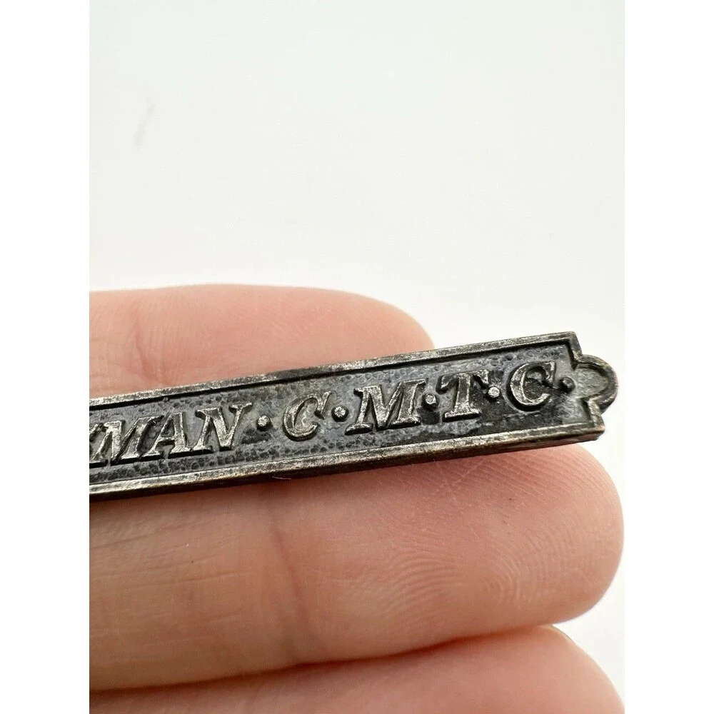 ORIGINAL WWII OR PRIOR CMTC MARKSMAN BADGE